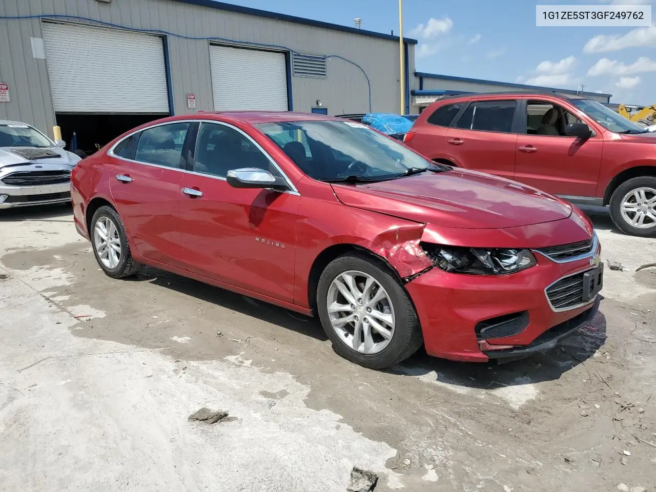 2016 Chevrolet Malibu Lt VIN: 1G1ZE5ST3GF249762 Lot: 56462425