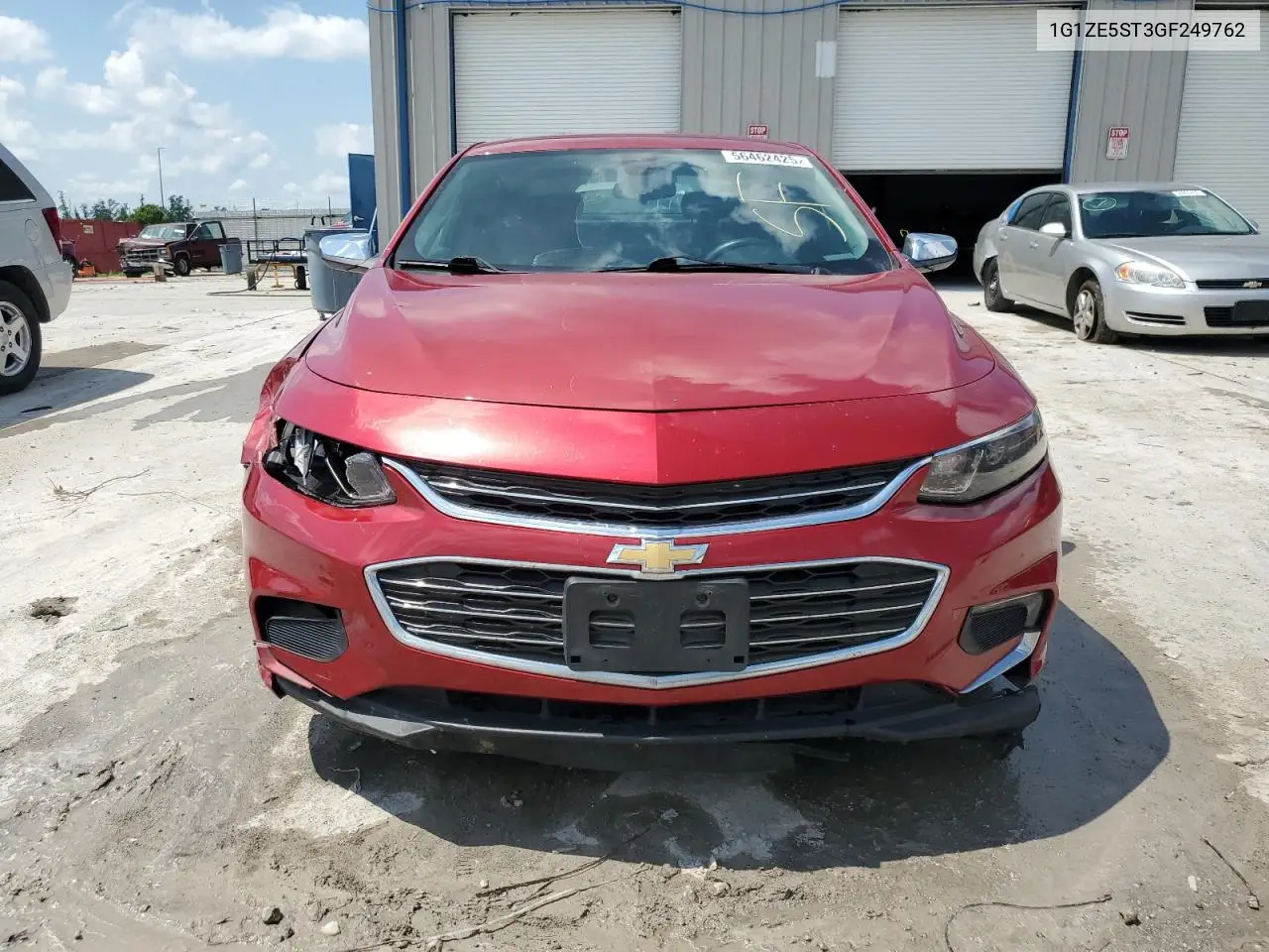 2016 Chevrolet Malibu Lt VIN: 1G1ZE5ST3GF249762 Lot: 56462425