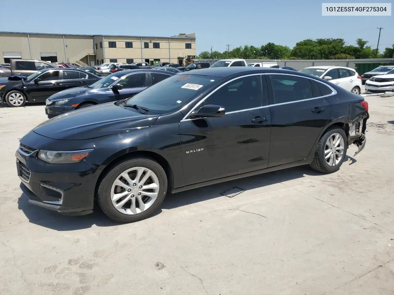 2016 Chevrolet Malibu Lt VIN: 1G1ZE5ST4GF275304 Lot: 56639125
