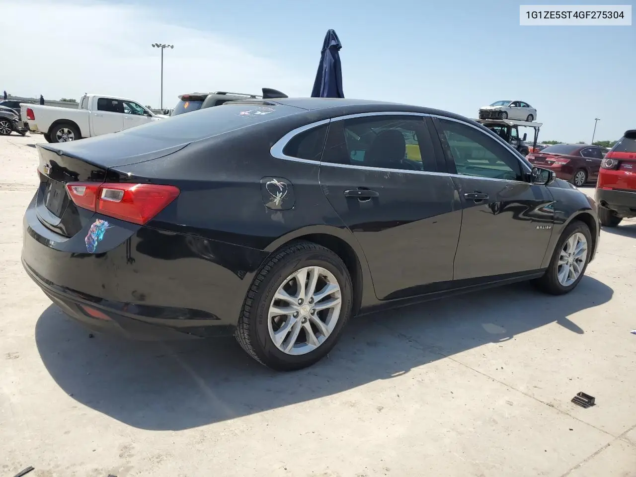 2016 Chevrolet Malibu Lt VIN: 1G1ZE5ST4GF275304 Lot: 56639125
