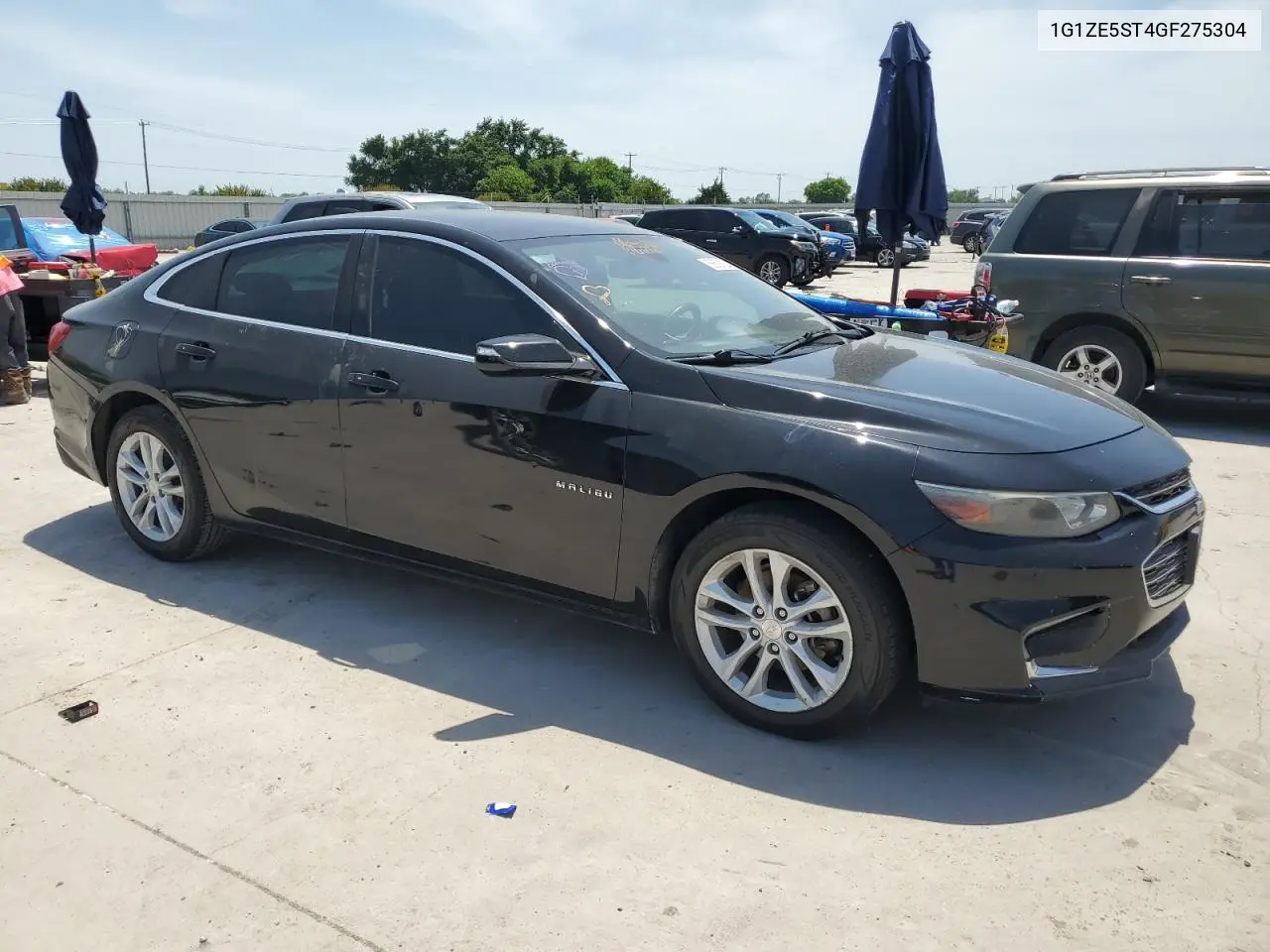2016 Chevrolet Malibu Lt VIN: 1G1ZE5ST4GF275304 Lot: 56639125