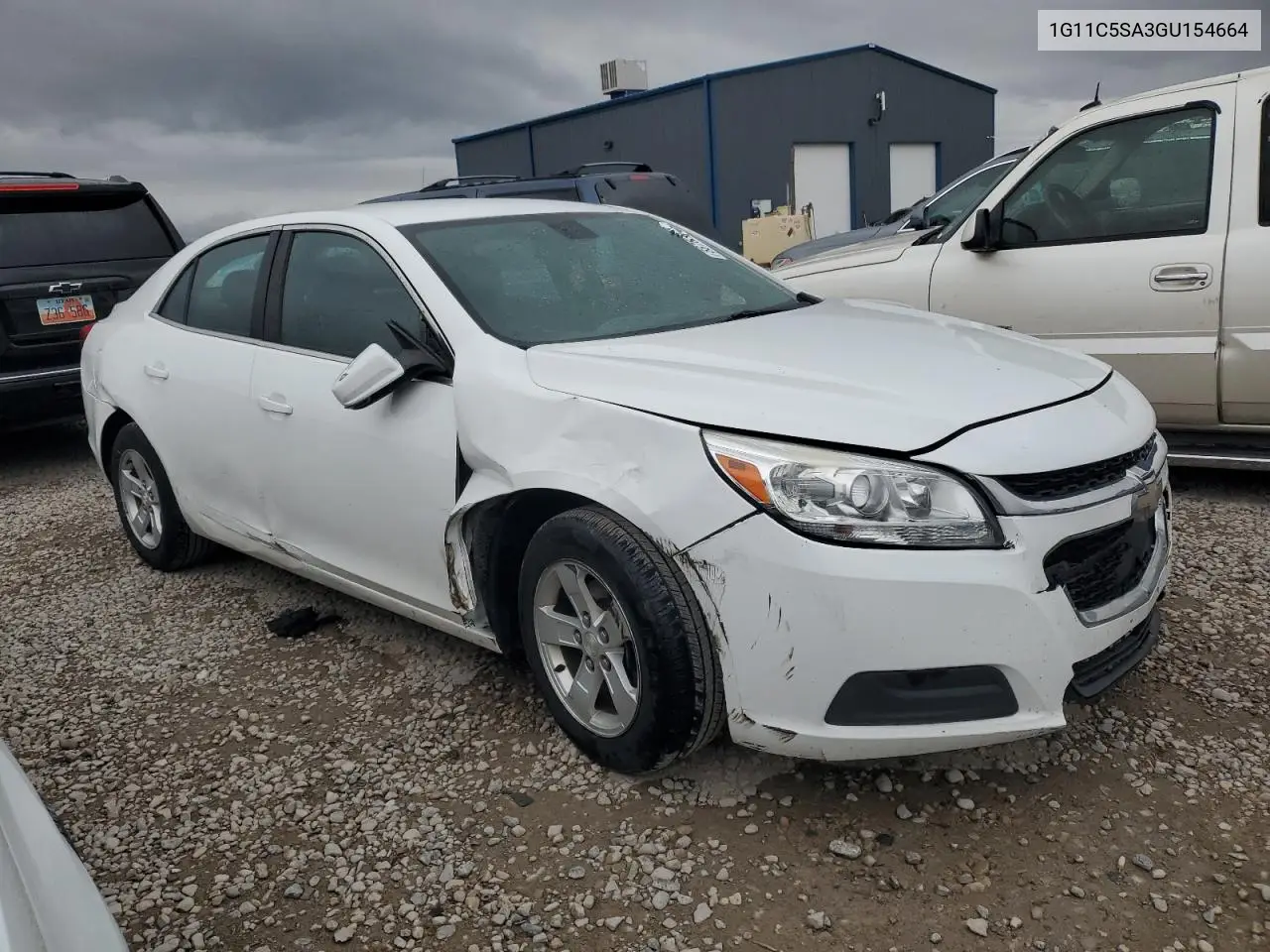 2016 Chevrolet Malibu Limited Lt VIN: 1G11C5SA3GU154664 Lot: 56763045