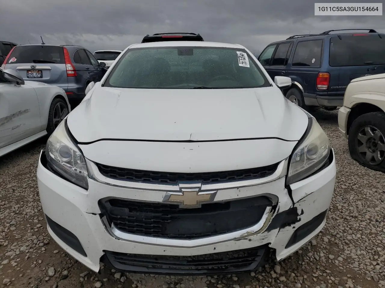 2016 Chevrolet Malibu Limited Lt VIN: 1G11C5SA3GU154664 Lot: 56763045