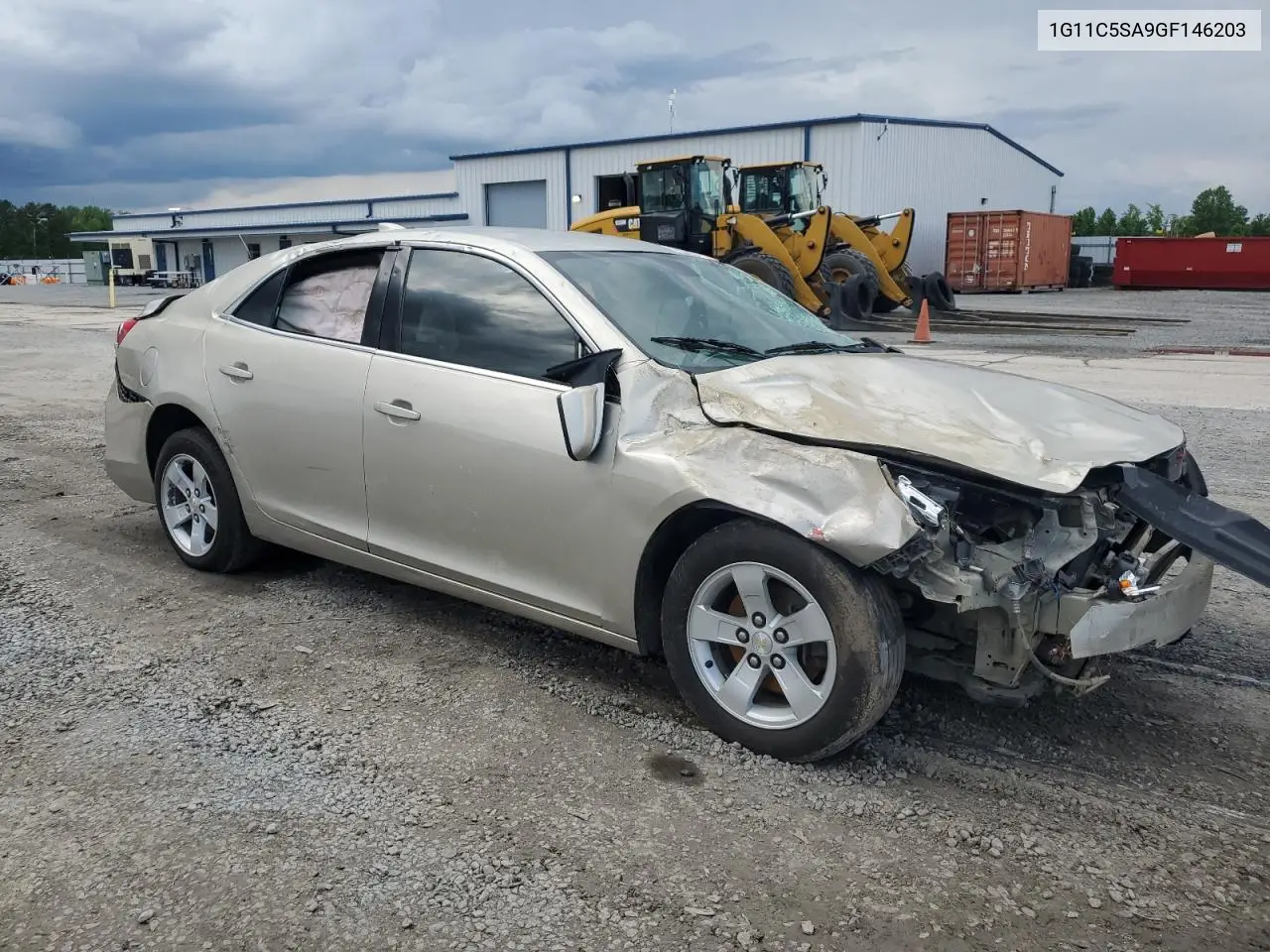 2016 Chevrolet Malibu Limited Lt VIN: 1G11C5SA9GF146203 Lot: 56840235