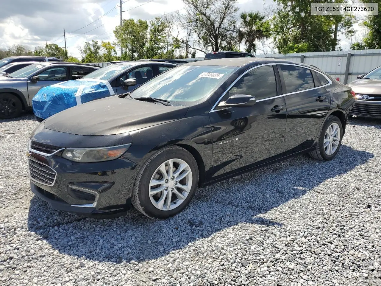 2016 Chevrolet Malibu Lt VIN: 1G1ZE5ST4GF273620 Lot: 57046895