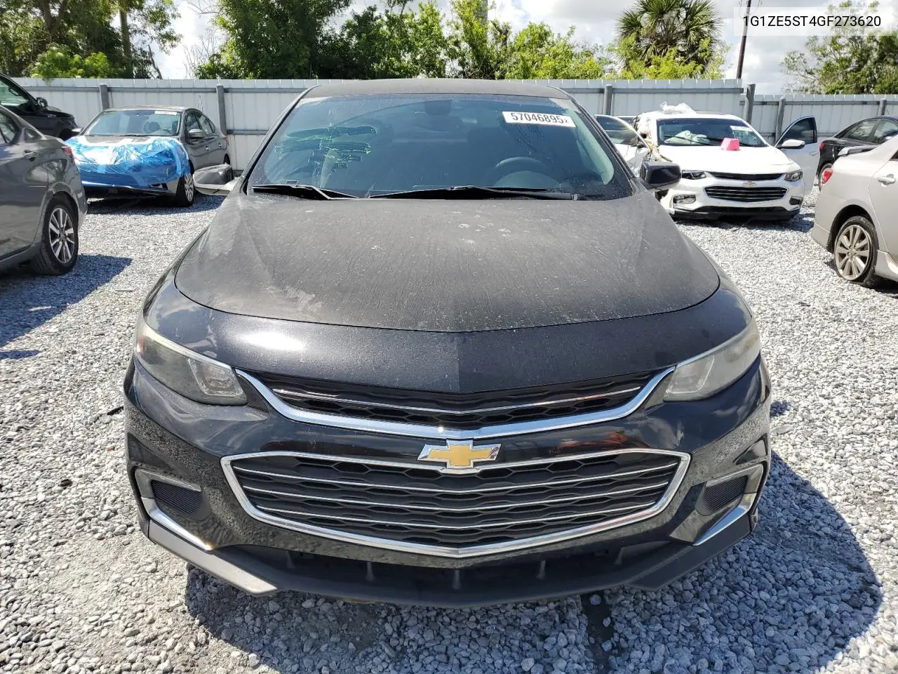 2016 Chevrolet Malibu Lt VIN: 1G1ZE5ST4GF273620 Lot: 57046895