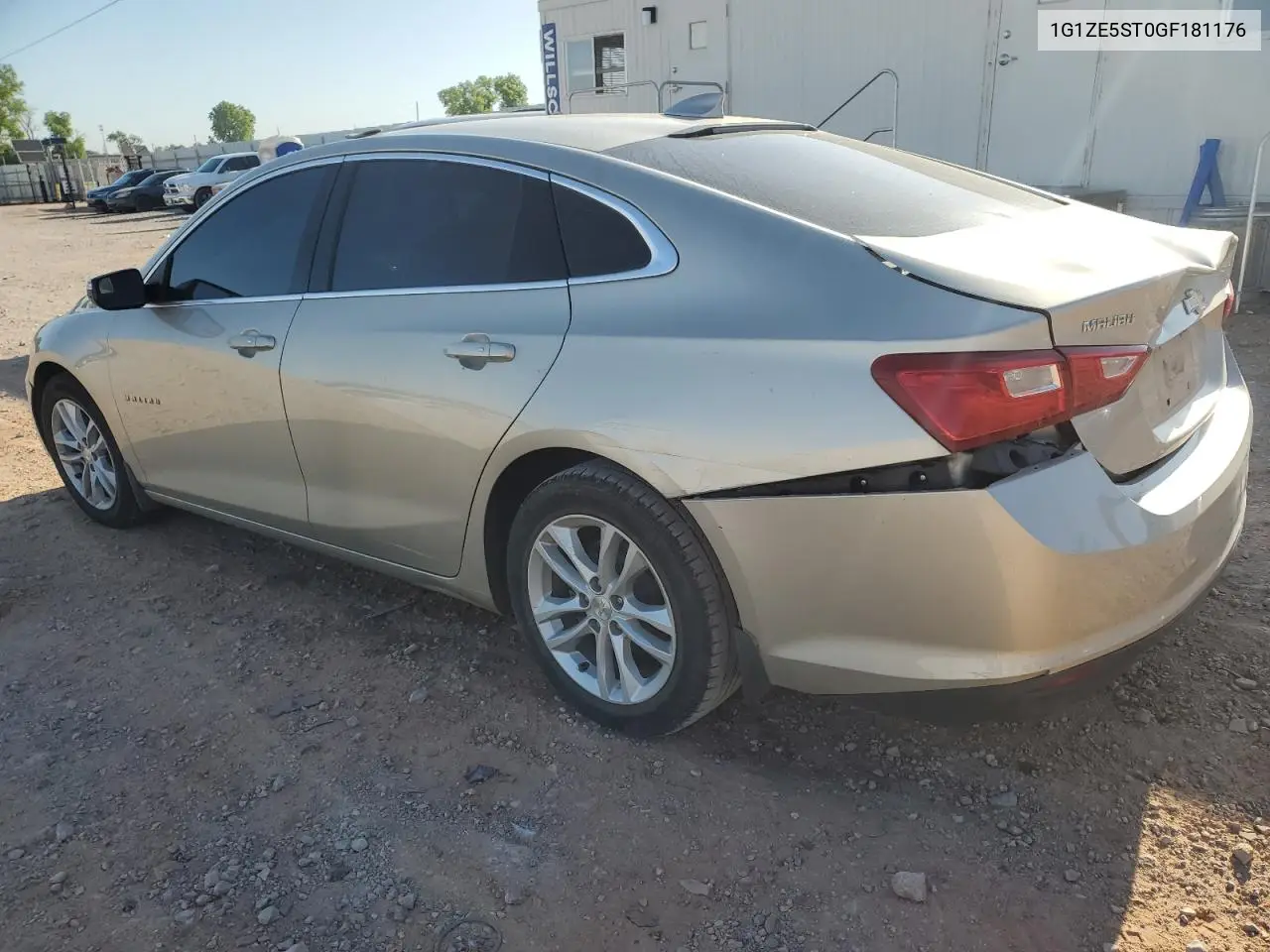2016 Chevrolet Malibu Lt VIN: 1G1ZE5ST0GF181176 Lot: 57068695