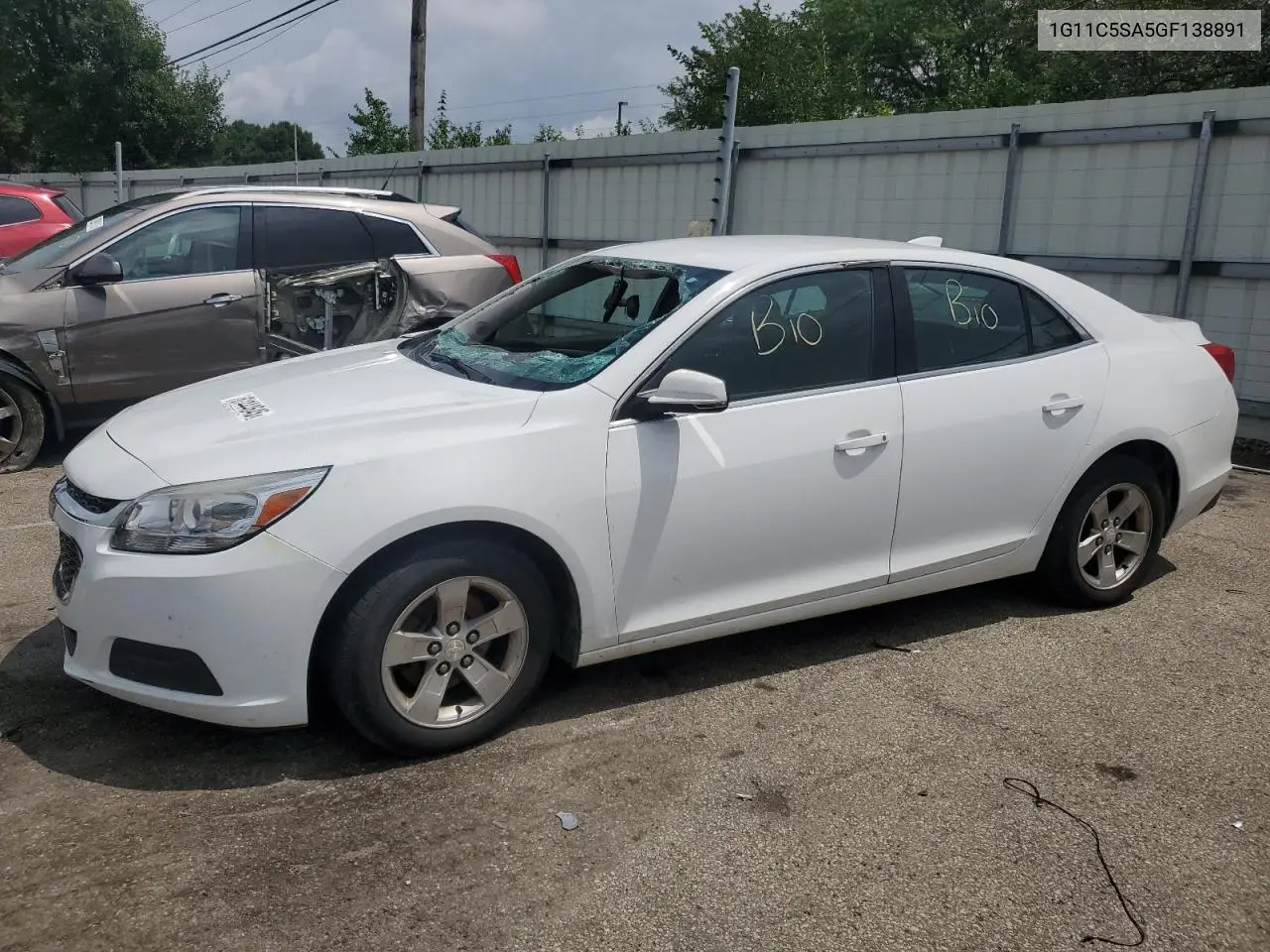 2016 Chevrolet Malibu Limited Lt VIN: 1G11C5SA5GF138891 Lot: 61444645