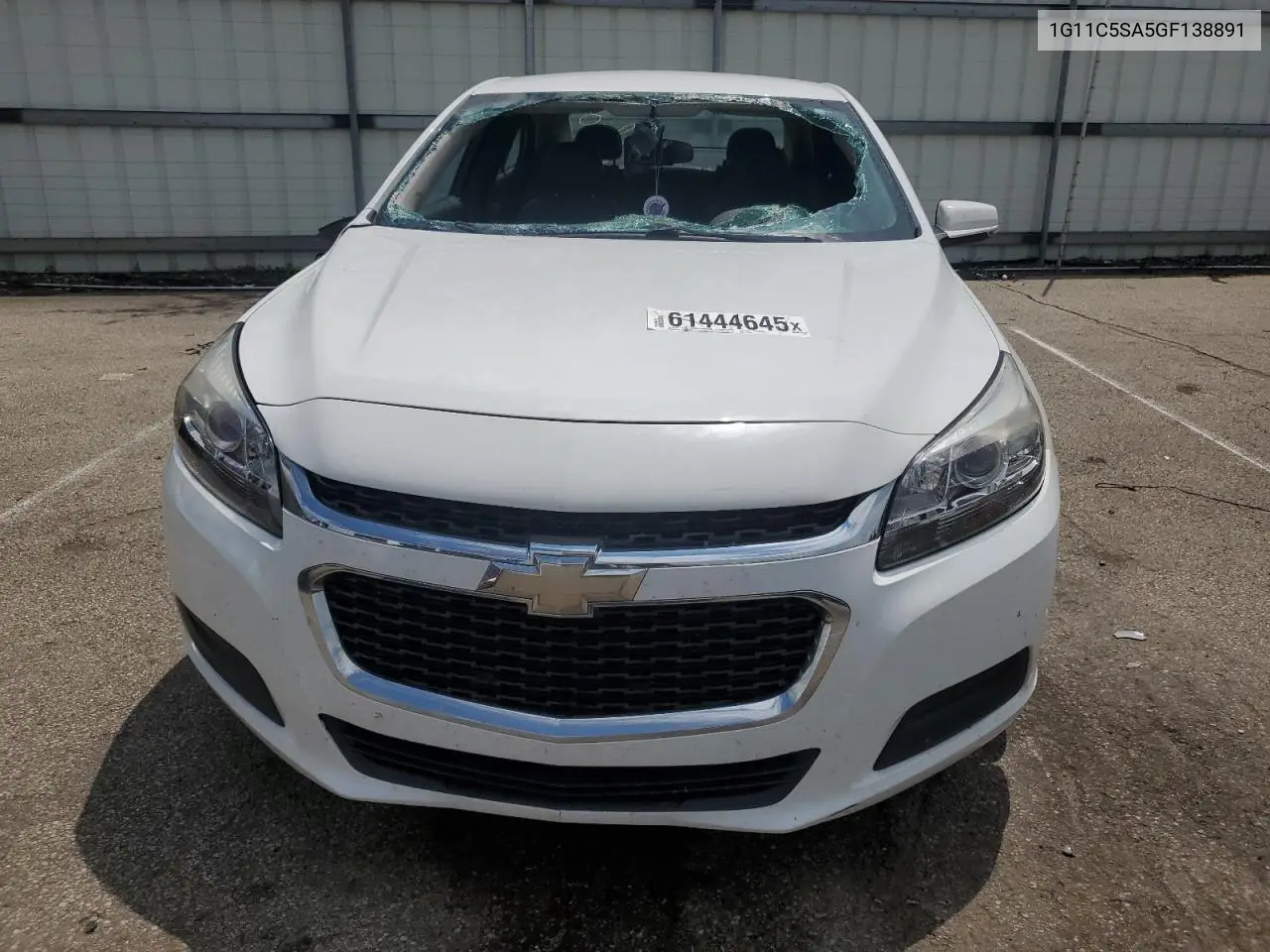 2016 Chevrolet Malibu Limited Lt VIN: 1G11C5SA5GF138891 Lot: 61444645