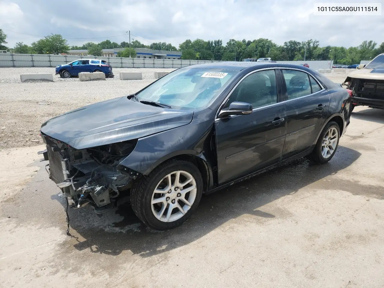 2016 Chevrolet Malibu Limited Lt VIN: 1G11C5SA0GU111514 Lot: 61500335