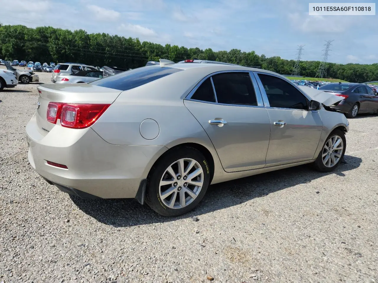 2016 Chevrolet Malibu Limited Ltz VIN: 1G11E5SA6GF110818 Lot: 62485735
