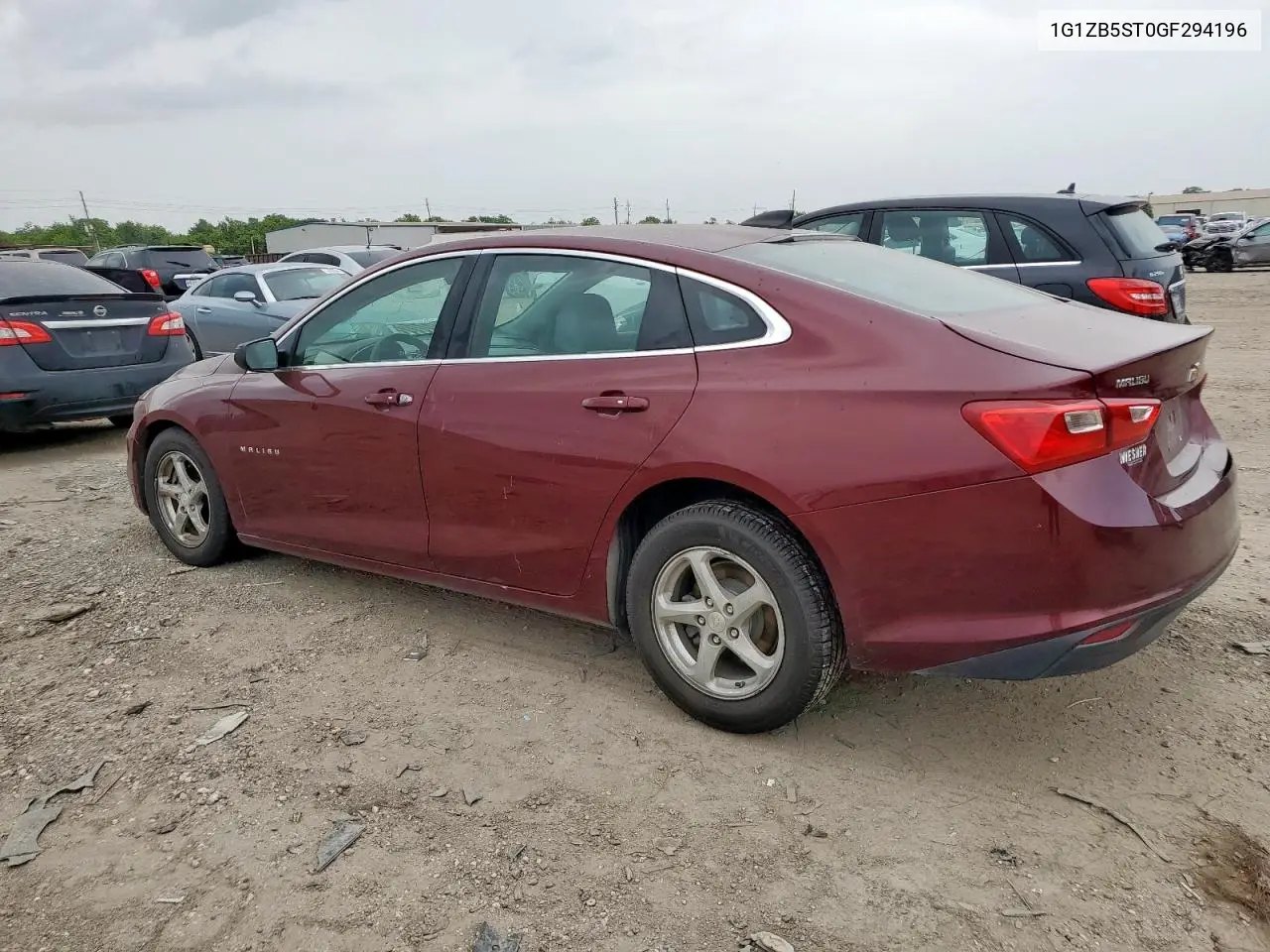2016 Chevrolet Malibu Ls VIN: 1G1ZB5ST0GF294196 Lot: 62603585