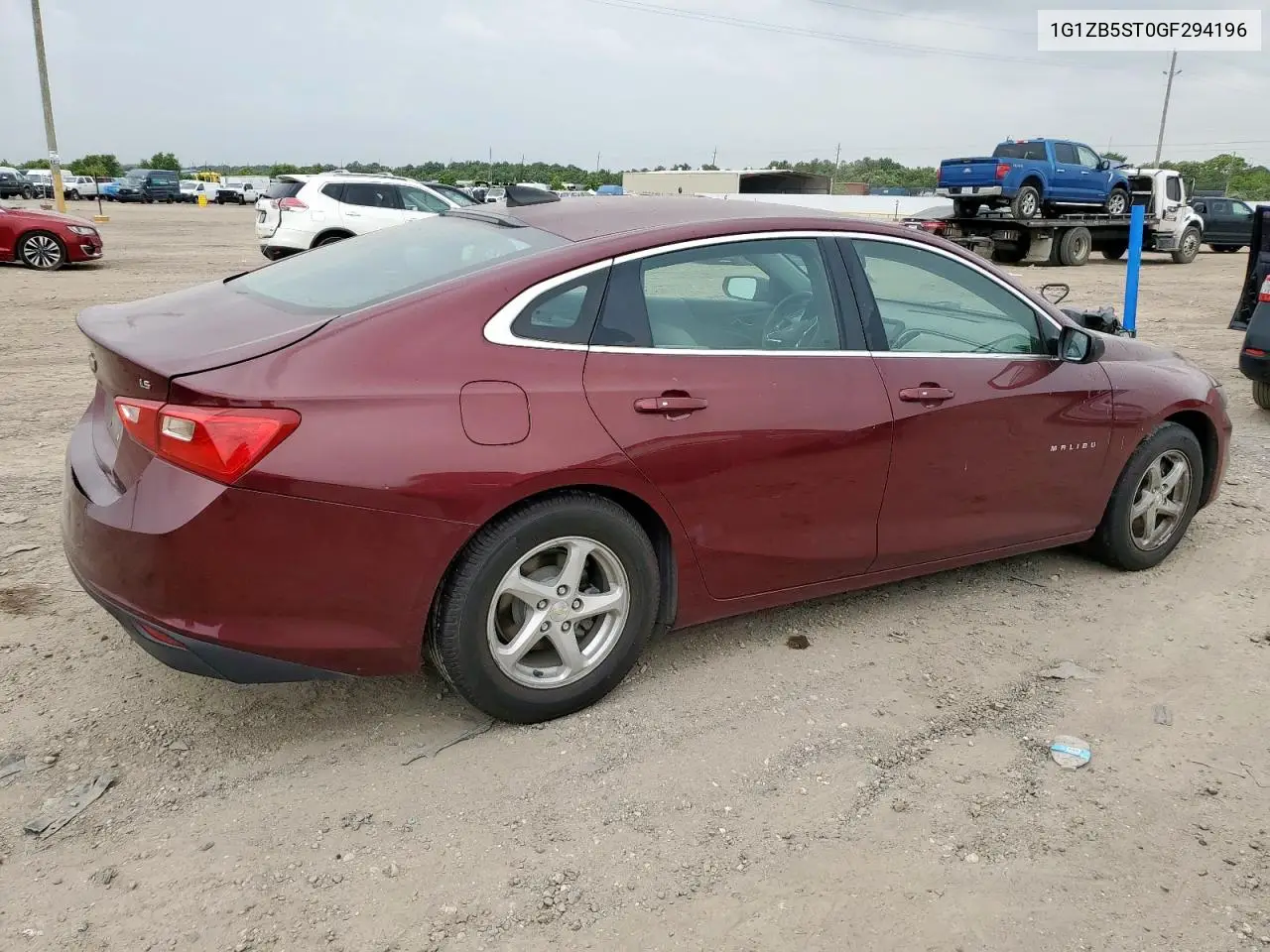 2016 Chevrolet Malibu Ls VIN: 1G1ZB5ST0GF294196 Lot: 62603585