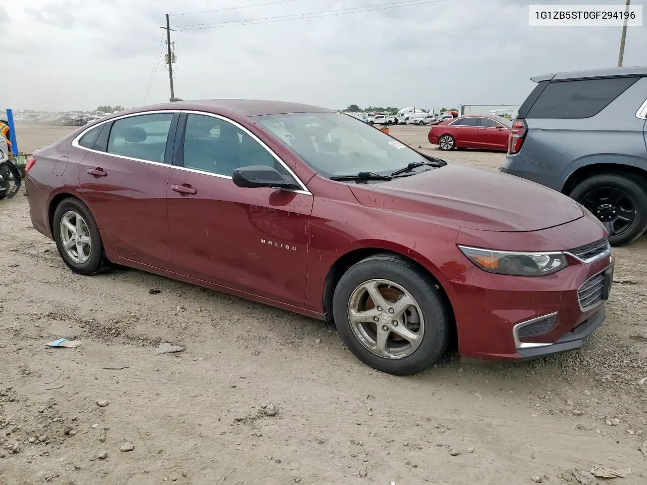 2016 Chevrolet Malibu Ls VIN: 1G1ZB5ST0GF294196 Lot: 62603585