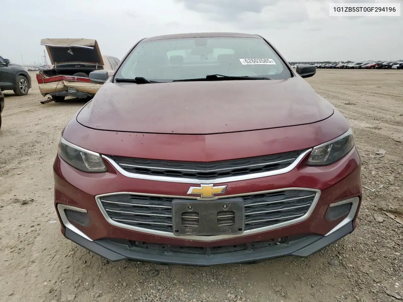 2016 Chevrolet Malibu Ls VIN: 1G1ZB5ST0GF294196 Lot: 62603585
