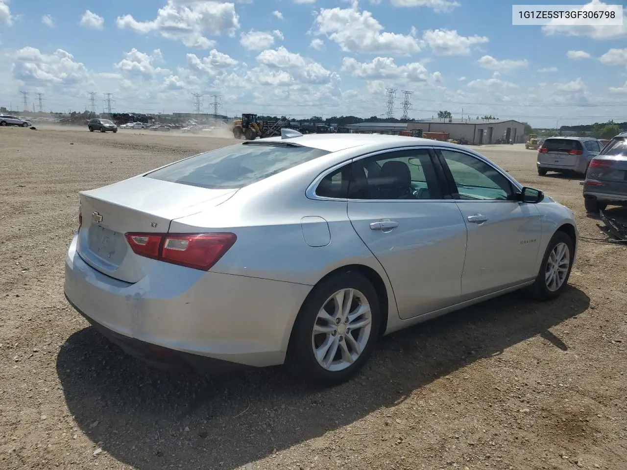 2016 Chevrolet Malibu Lt VIN: 1G1ZE5ST3GF306798 Lot: 62731665
