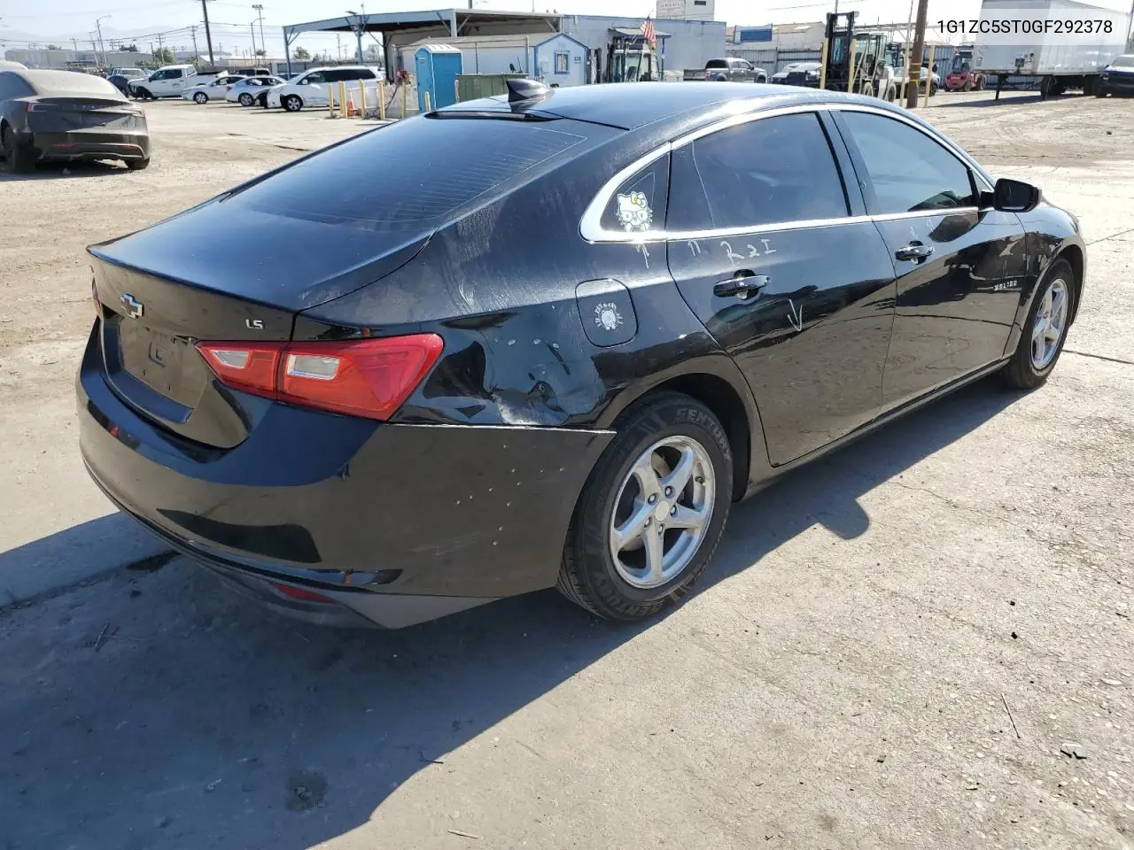2016 Chevrolet Malibu Ls VIN: 1G1ZC5ST0GF292378 Lot: 63068085