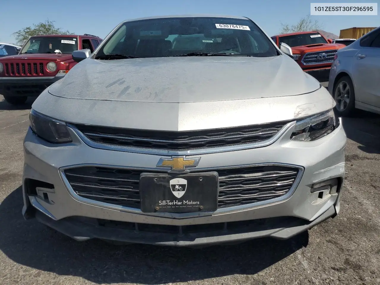 2016 Chevrolet Malibu Lt VIN: 1G1ZE5ST3GF296595 Lot: 63078475