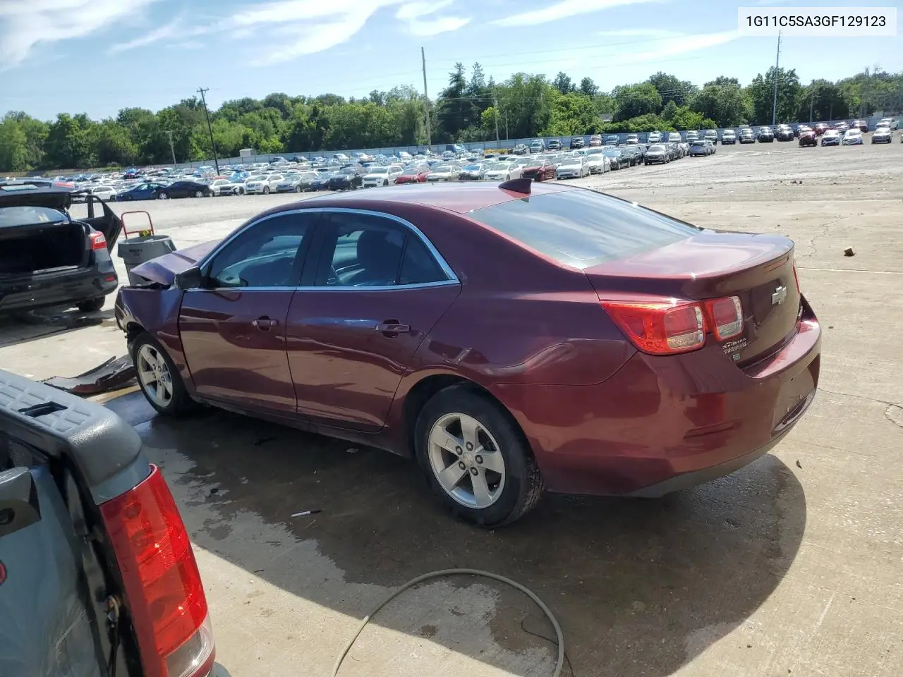 2016 Chevrolet Malibu Limited Lt VIN: 1G11C5SA3GF129123 Lot: 63412185