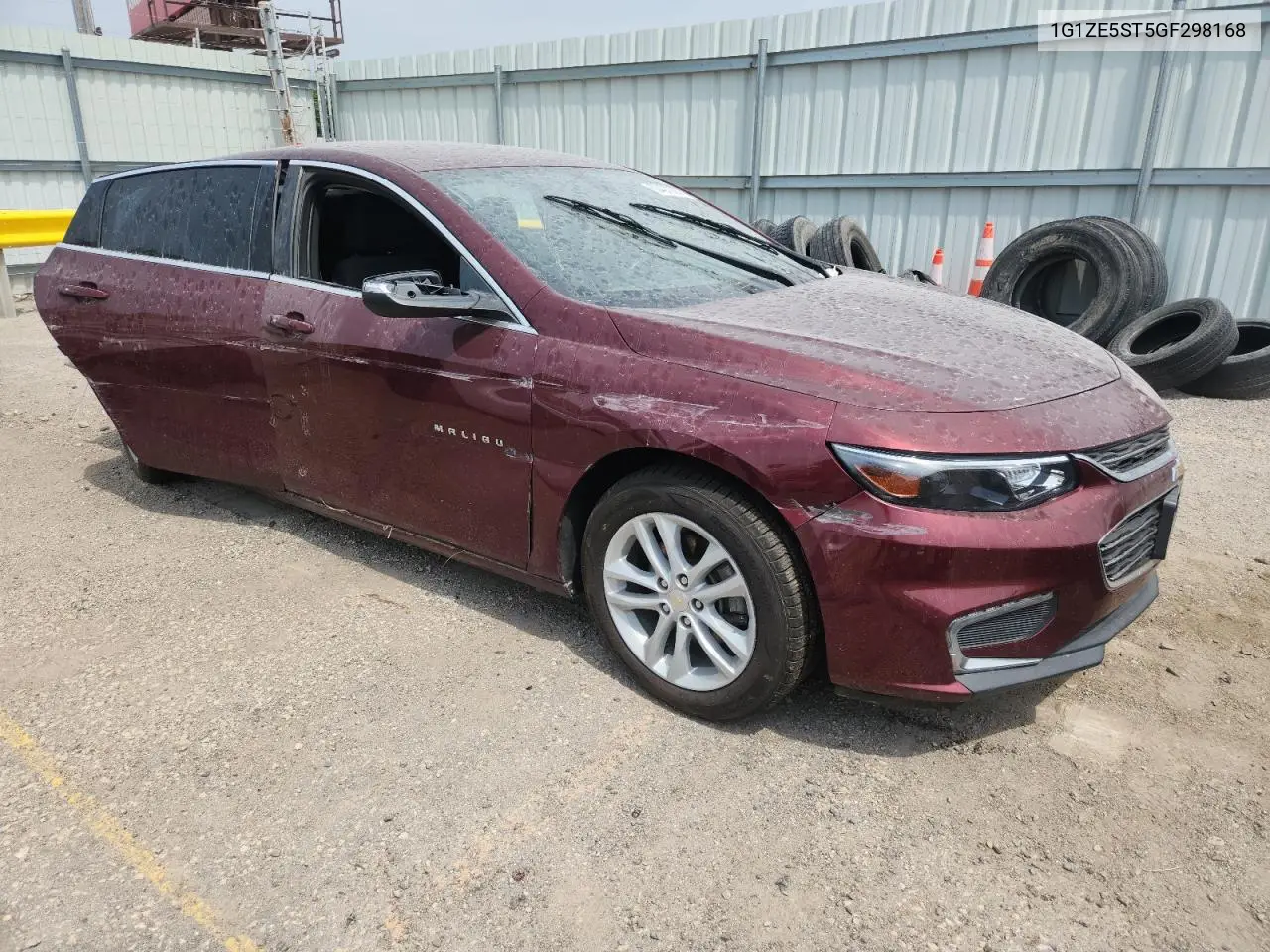 2016 Chevrolet Malibu Lt VIN: 1G1ZE5ST5GF298168 Lot: 63427035