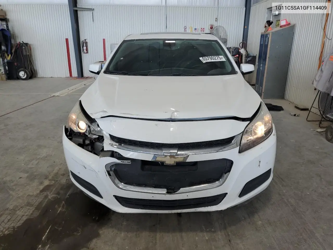 2016 Chevrolet Malibu Limited Lt VIN: 1G11C5SA1GF114409 Lot: 65790275