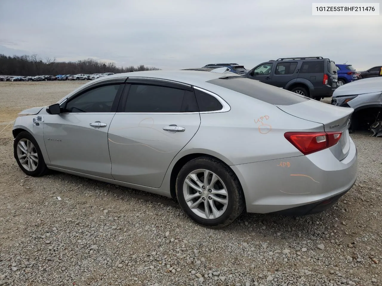 2017 Chevrolet Malibu Lt VIN: 1G1ZE5ST8HF211476 Lot: 42608355