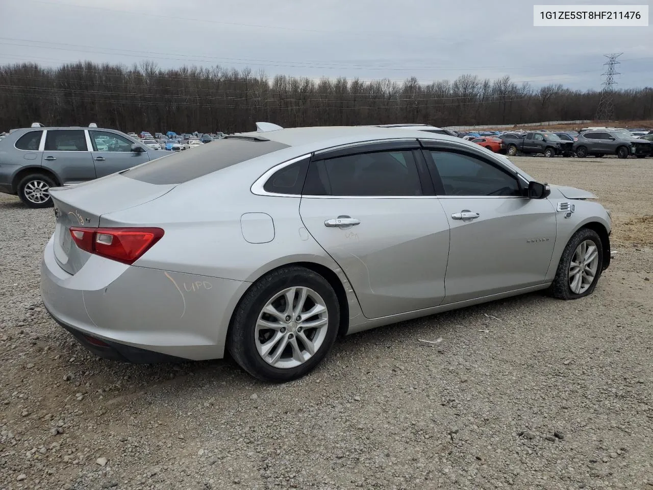2017 Chevrolet Malibu Lt VIN: 1G1ZE5ST8HF211476 Lot: 42608355