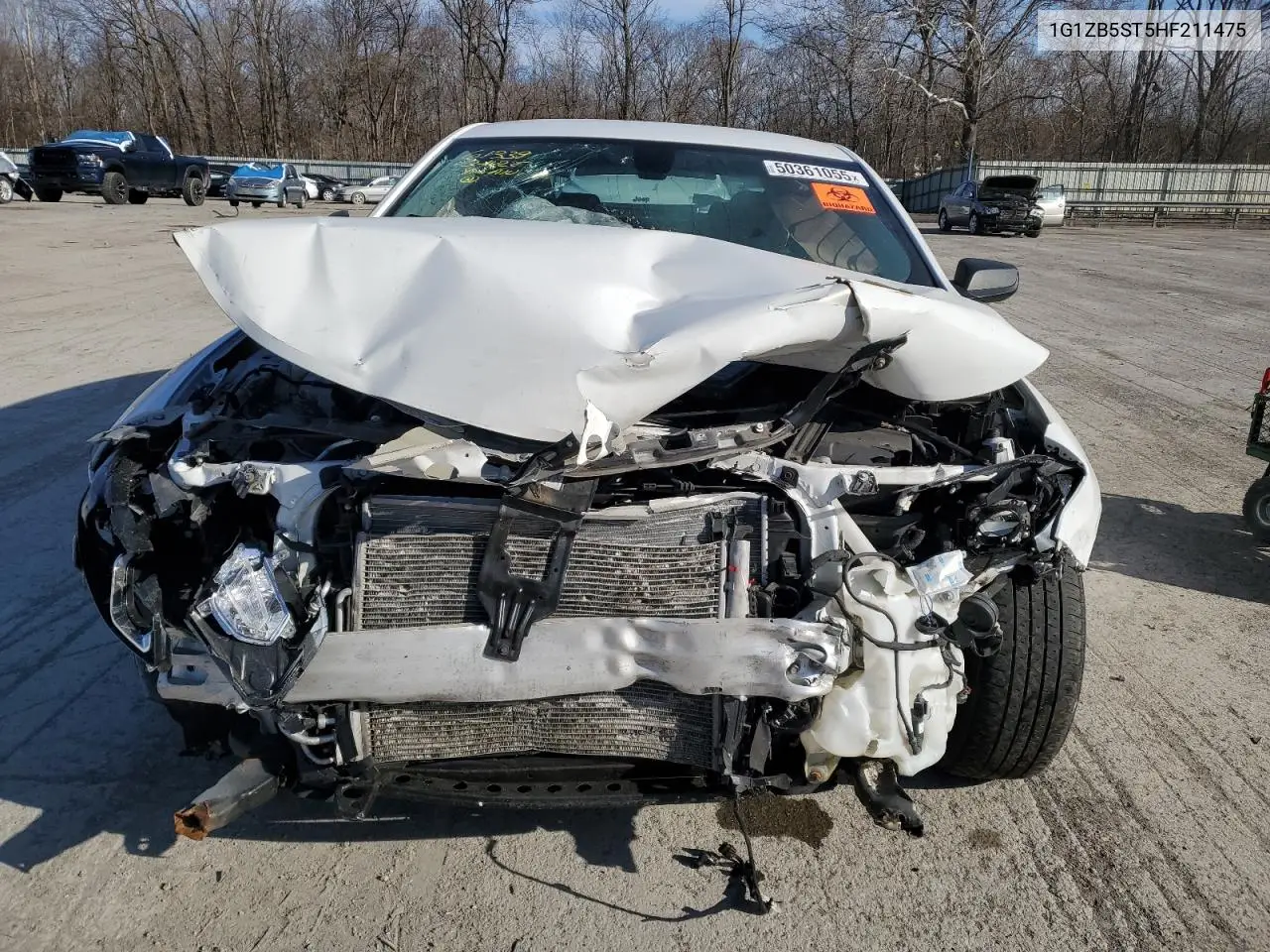 2017 Chevrolet Malibu Ls VIN: 1G1ZB5ST5HF211475 Lot: 50361055