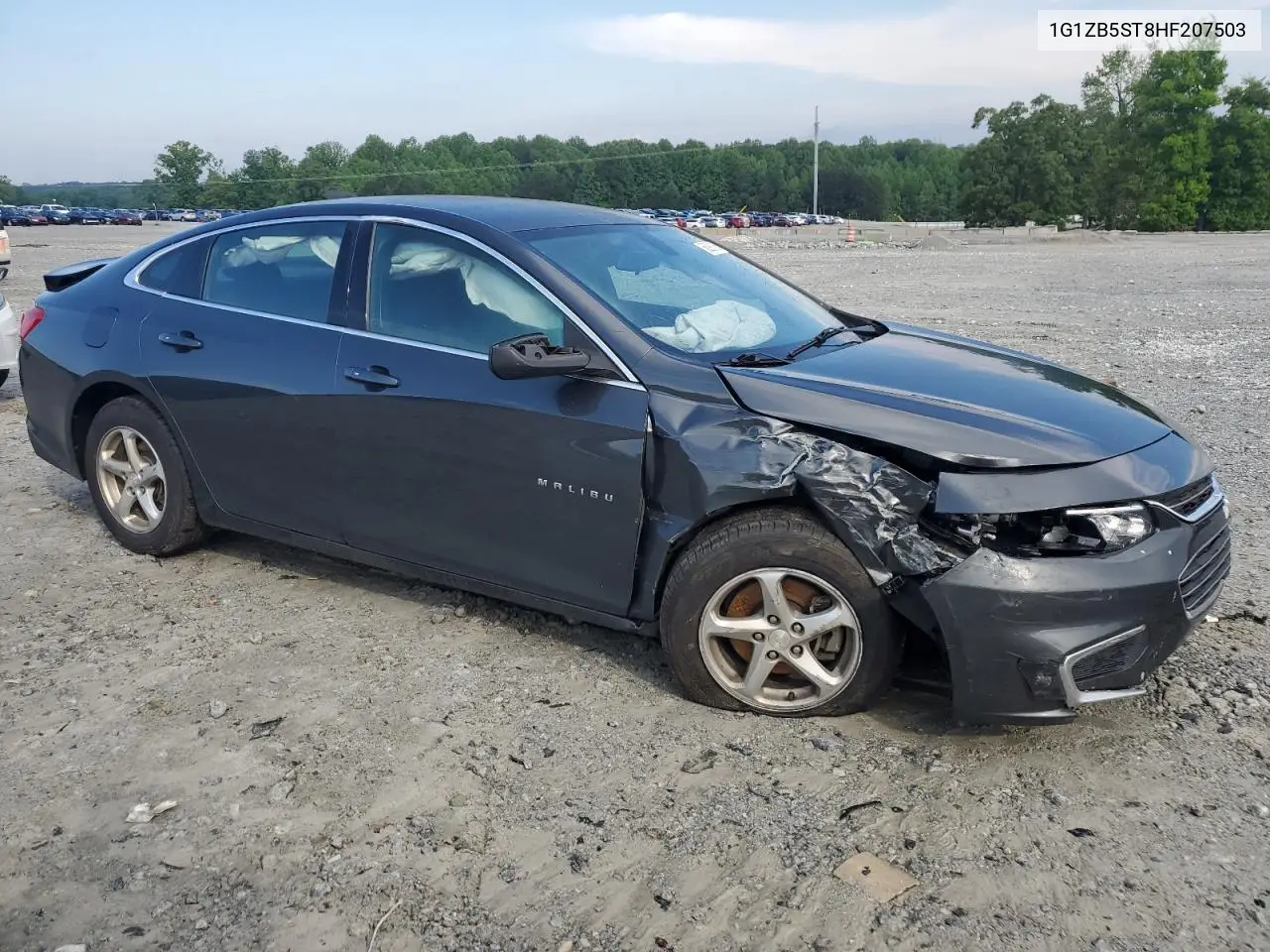 2017 Chevrolet Malibu Ls VIN: 1G1ZB5ST8HF207503 Lot: 56526135