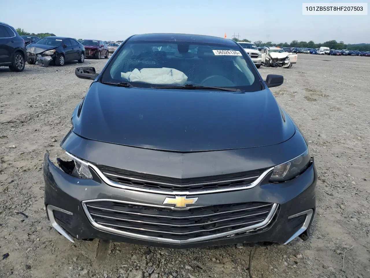 2017 Chevrolet Malibu Ls VIN: 1G1ZB5ST8HF207503 Lot: 56526135