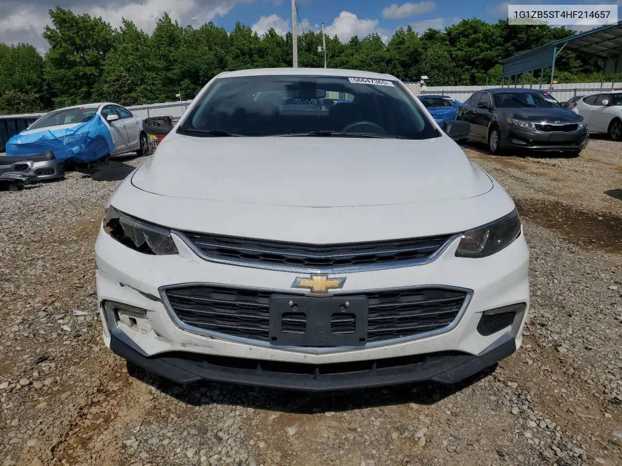 2017 Chevrolet Malibu Ls VIN: 1G1ZB5ST4HF214657 Lot: 56647365