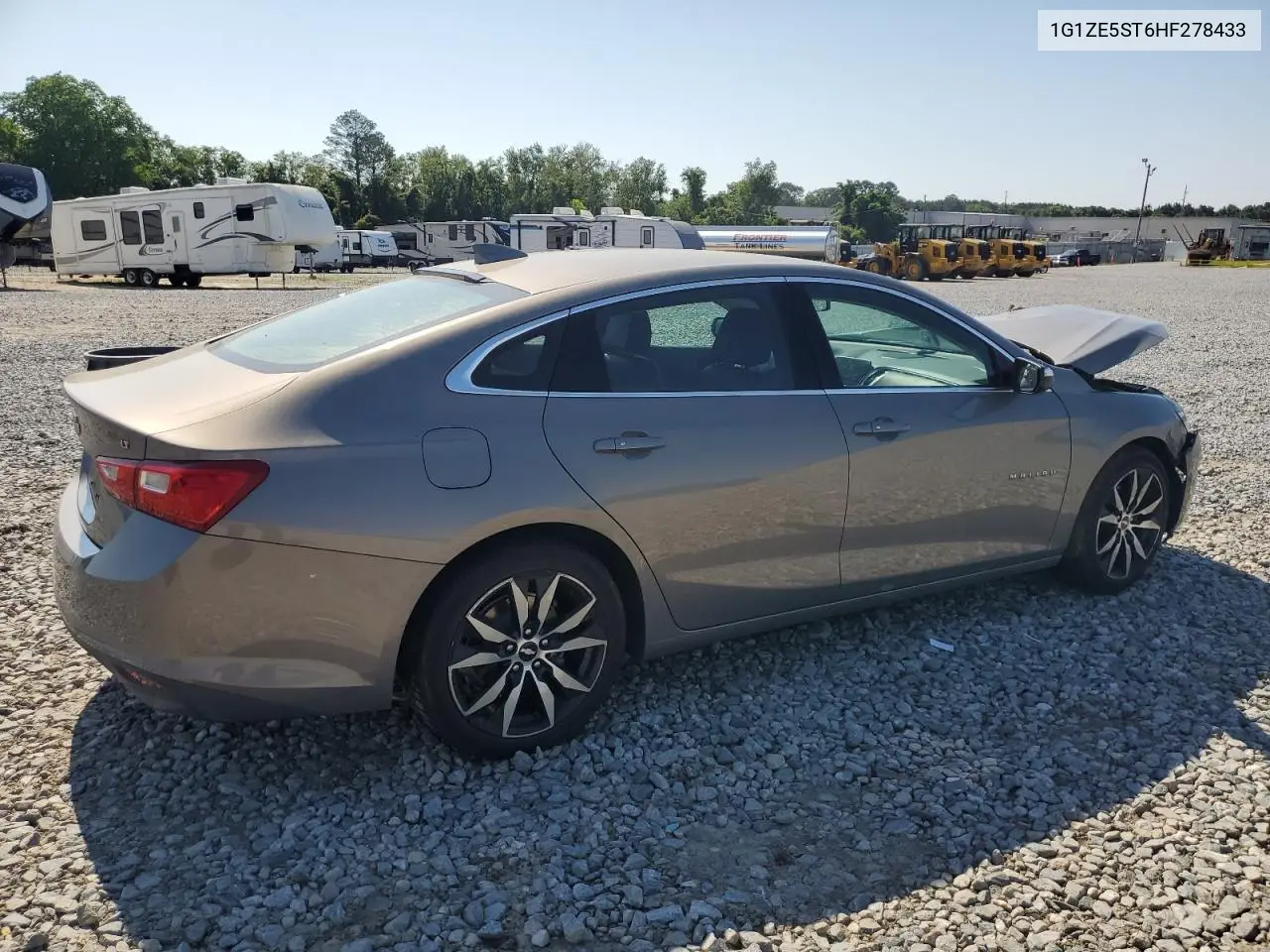 2017 Chevrolet Malibu Lt VIN: 1G1ZE5ST6HF278433 Lot: 56733535