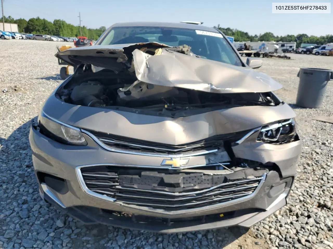 2017 Chevrolet Malibu Lt VIN: 1G1ZE5ST6HF278433 Lot: 56733535