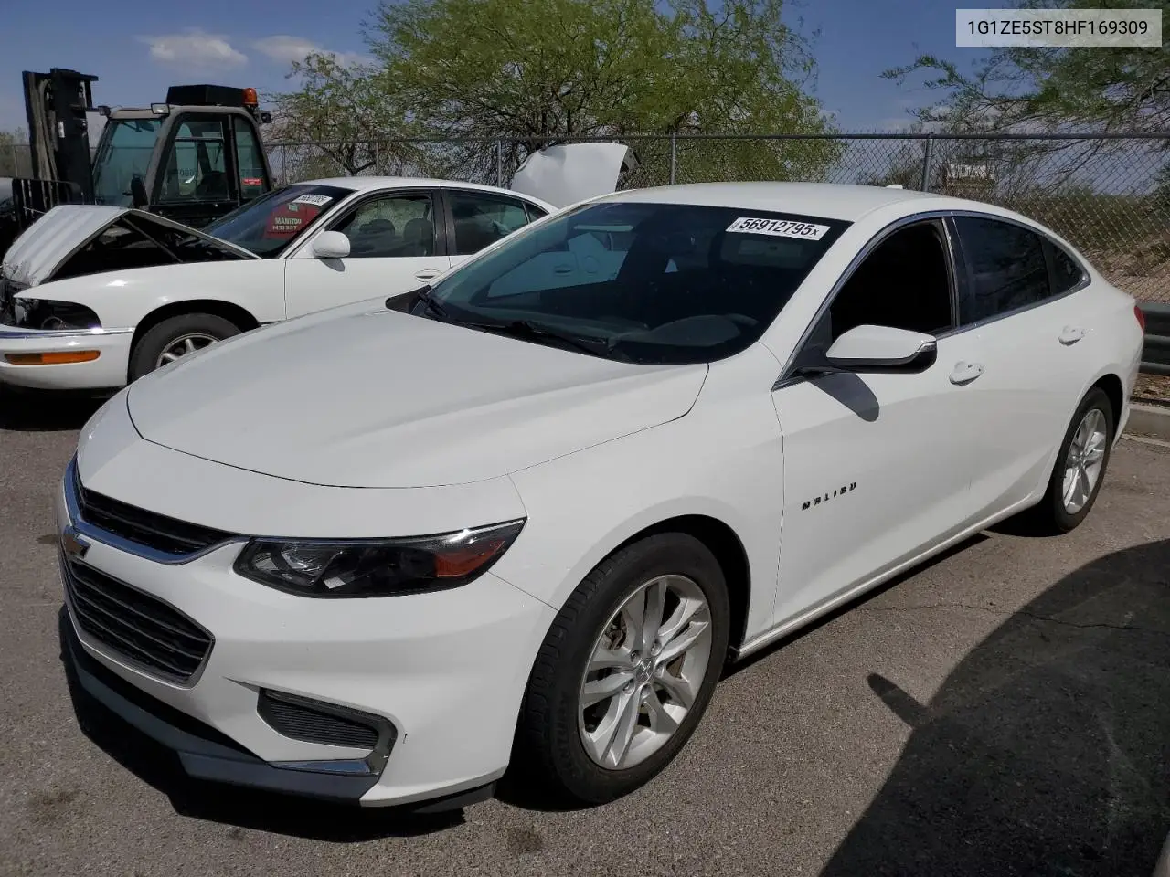 2017 Chevrolet Malibu Lt VIN: 1G1ZE5ST8HF169309 Lot: 56912795