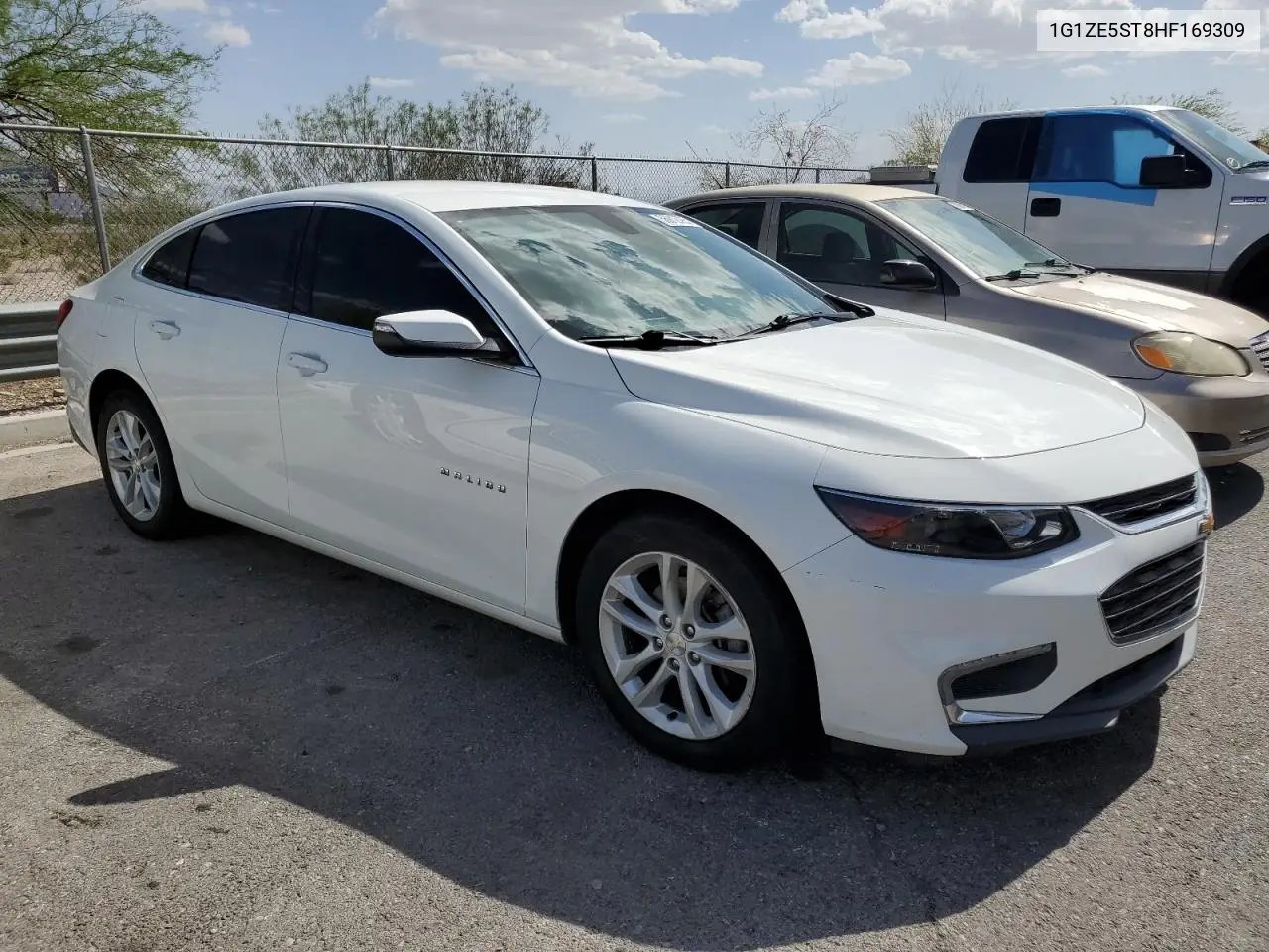 2017 Chevrolet Malibu Lt VIN: 1G1ZE5ST8HF169309 Lot: 56912795
