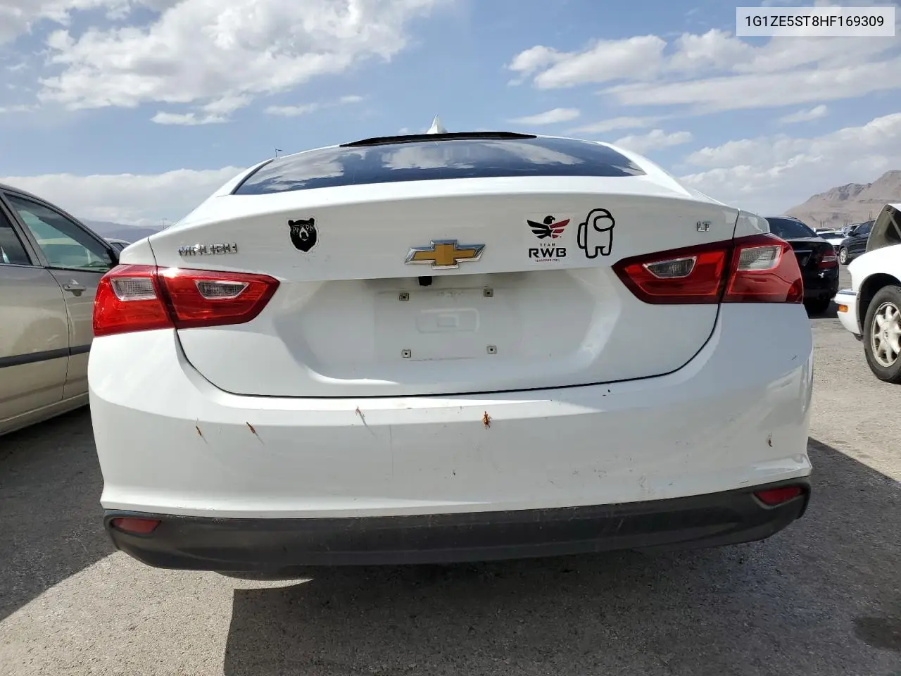 2017 Chevrolet Malibu Lt VIN: 1G1ZE5ST8HF169309 Lot: 56912795