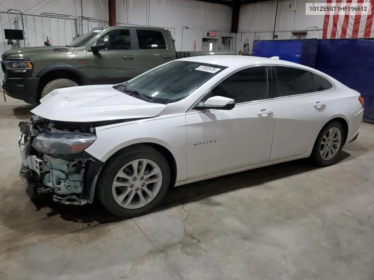 2017 Chevrolet Malibu Lt VIN: 1G1ZE5ST1HF196612 Lot: 57092675