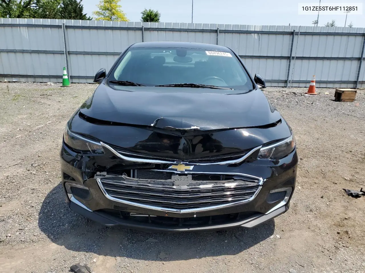 2017 Chevrolet Malibu Lt VIN: 1G1ZE5ST6HF112851 Lot: 60496245