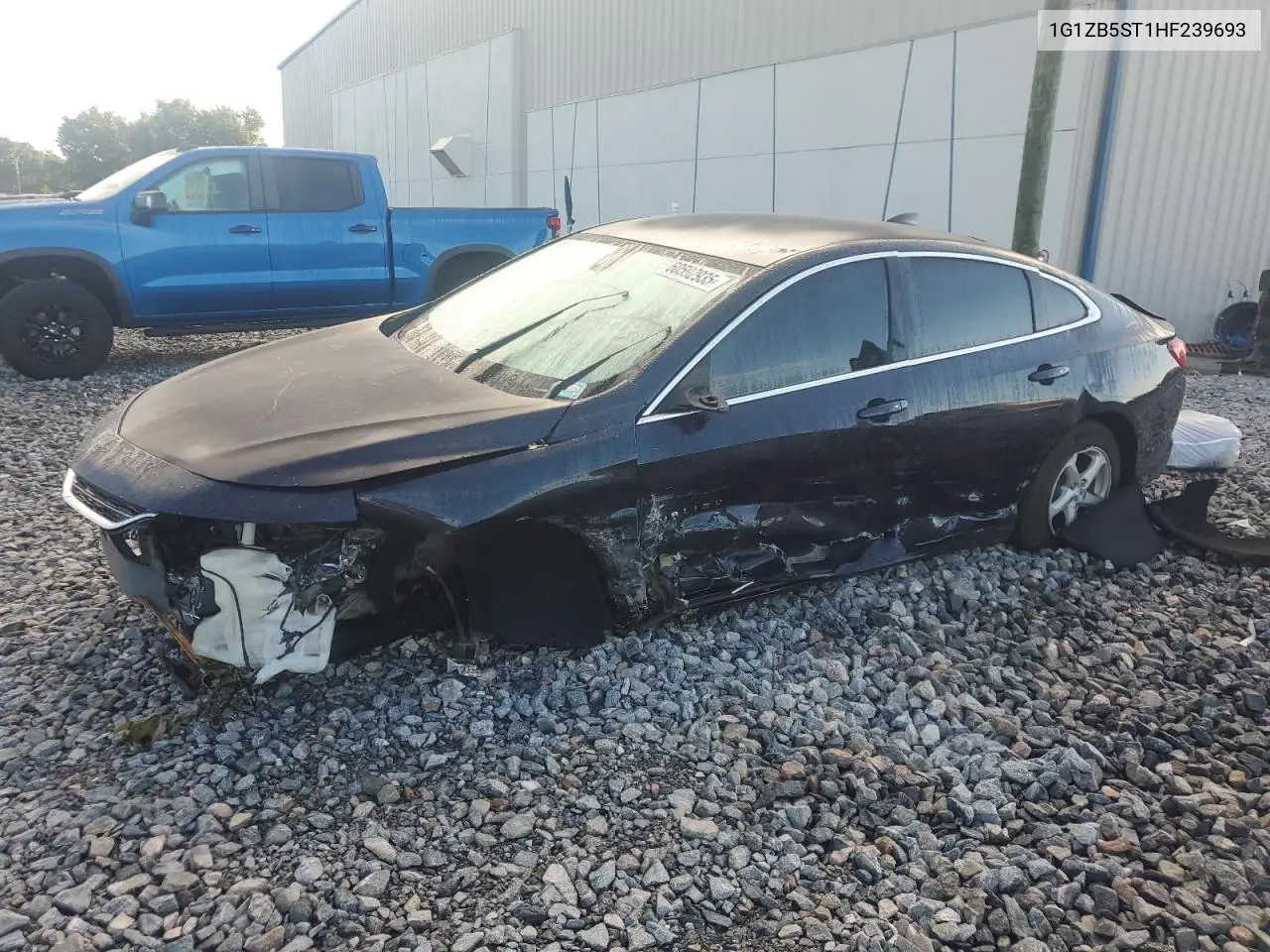 2017 Chevrolet Malibu Ls VIN: 1G1ZB5ST1HF239693 Lot: 60592935