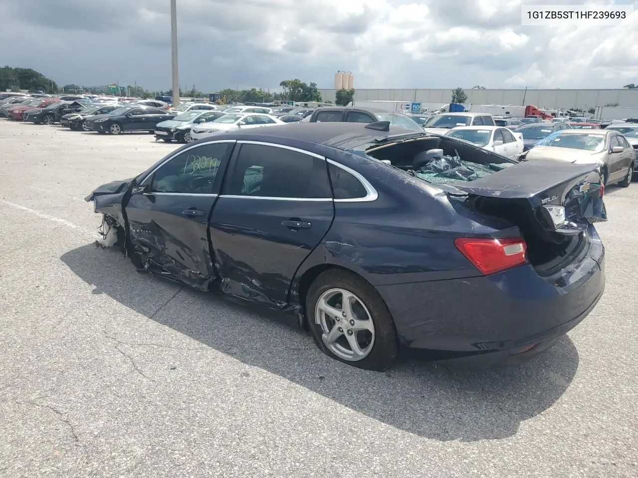 2017 Chevrolet Malibu Ls VIN: 1G1ZB5ST1HF239693 Lot: 60592935