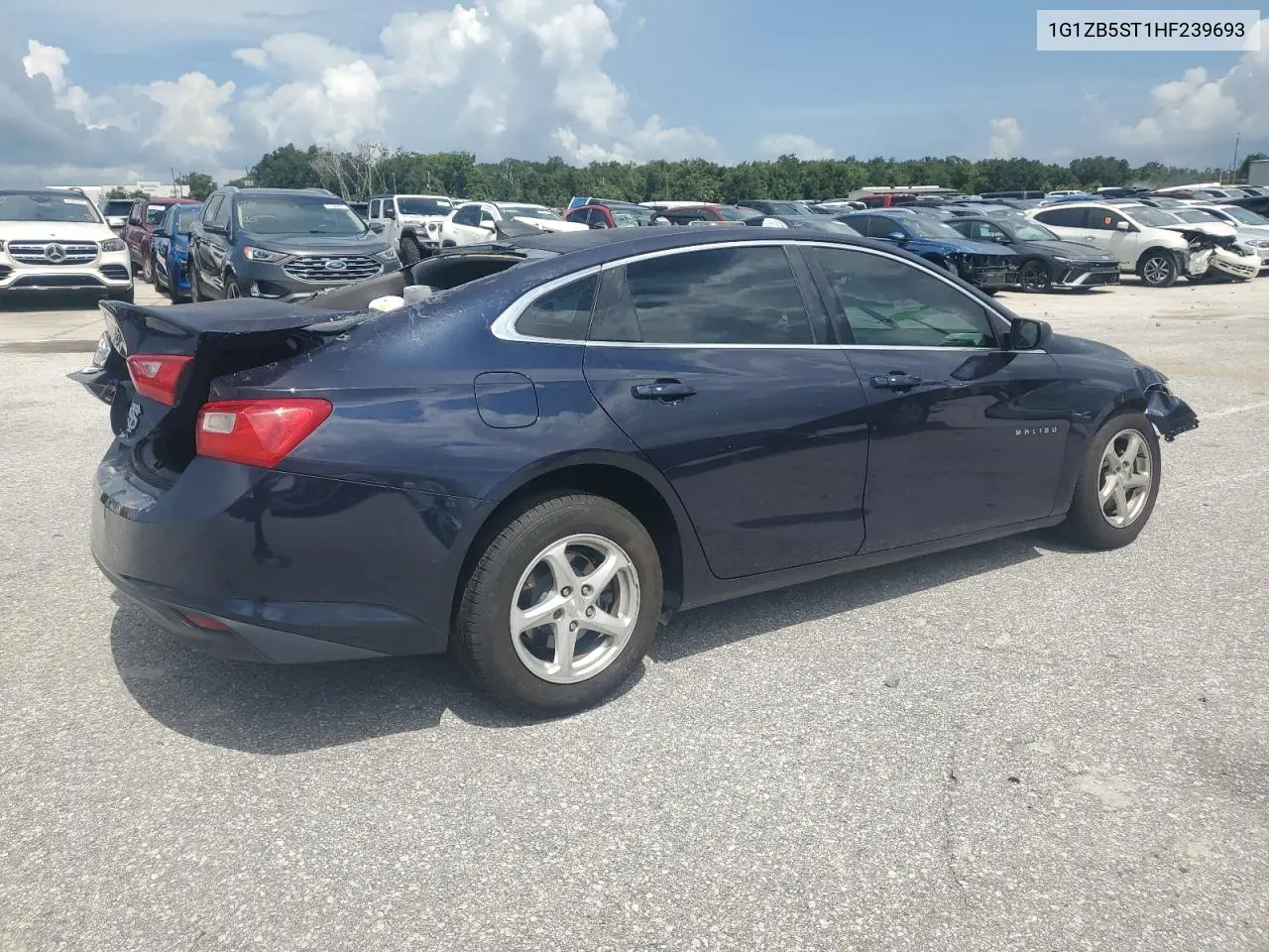 2017 Chevrolet Malibu Ls VIN: 1G1ZB5ST1HF239693 Lot: 60592935