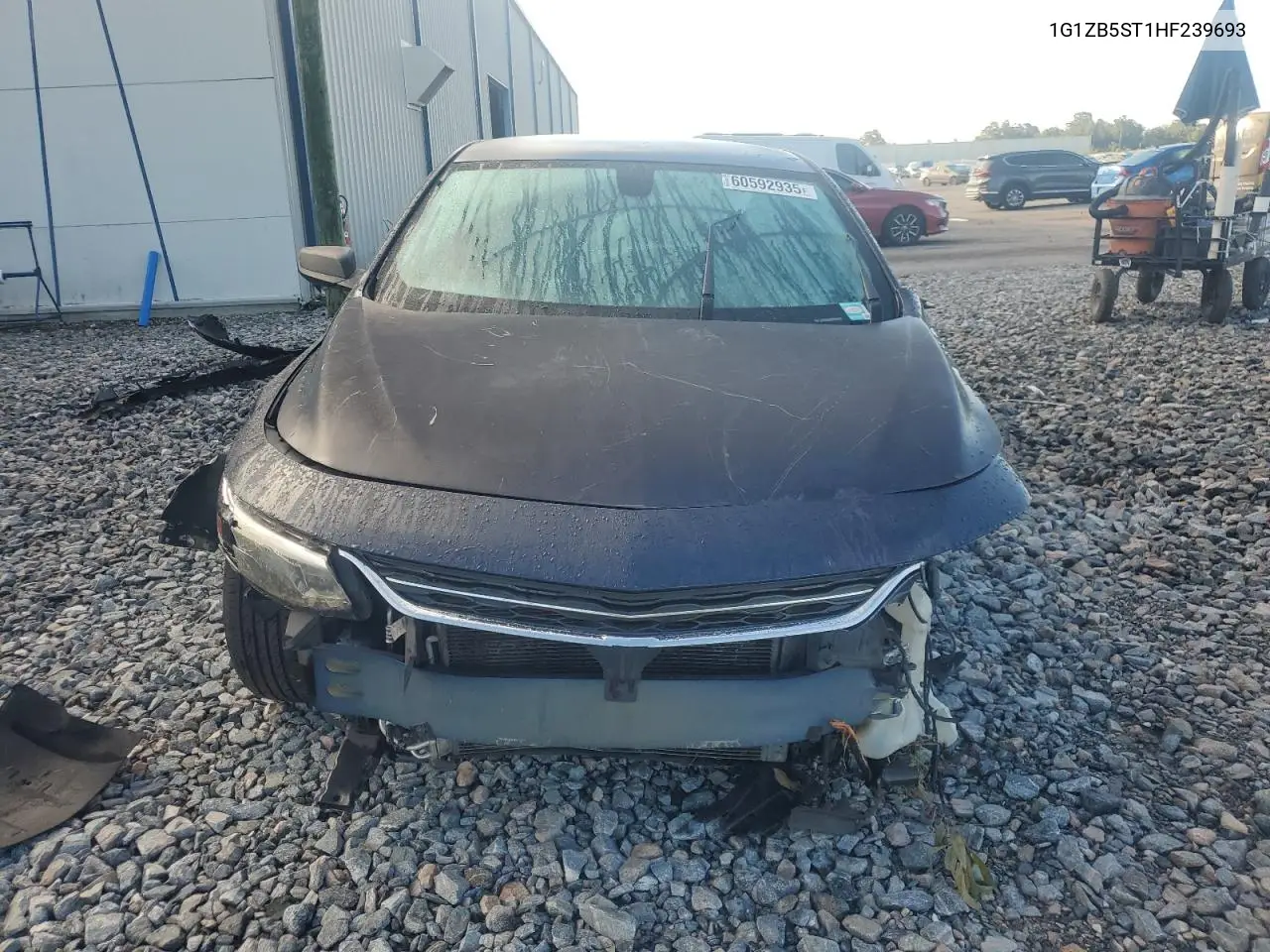 2017 Chevrolet Malibu Ls VIN: 1G1ZB5ST1HF239693 Lot: 60592935