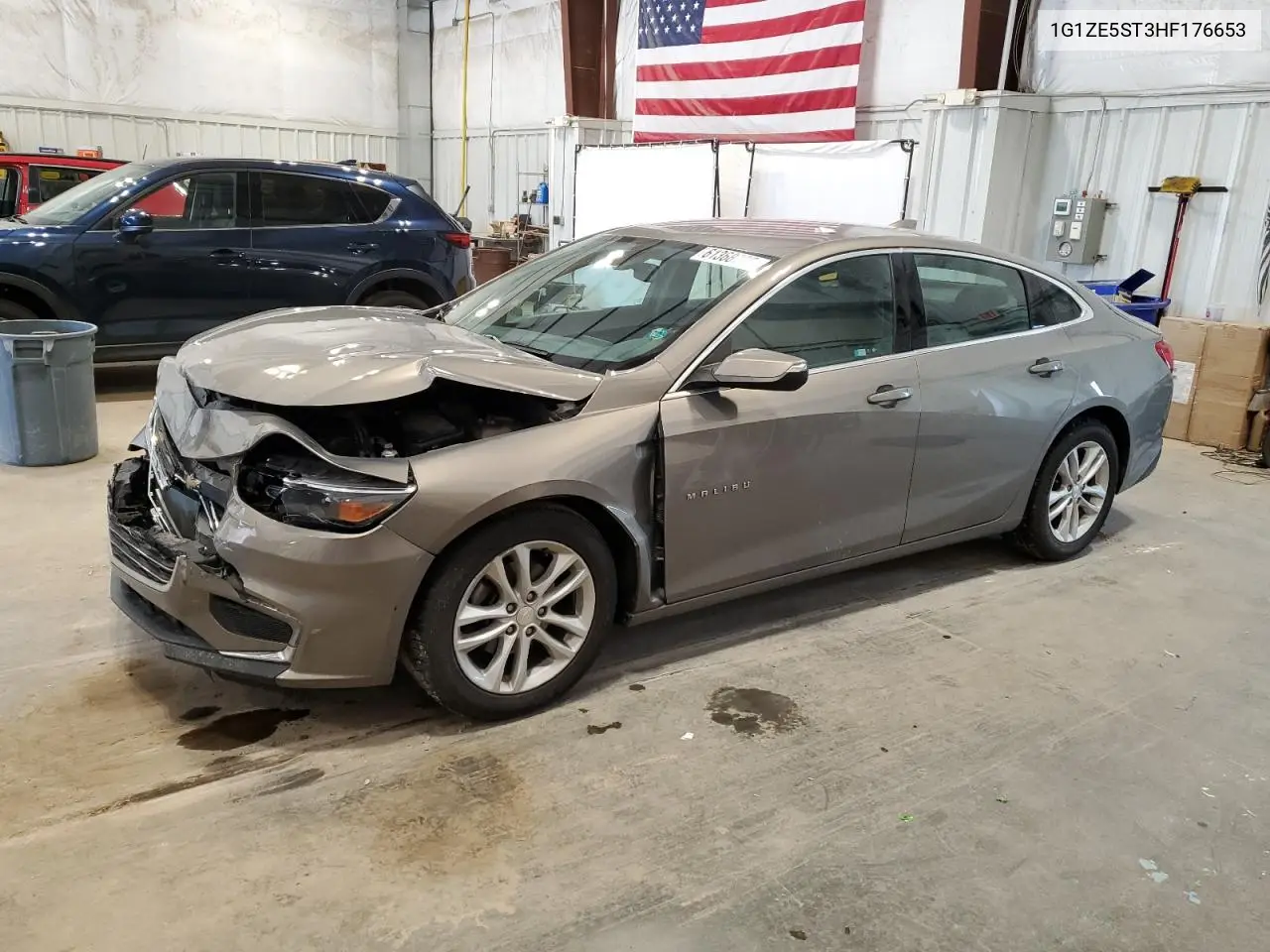 2017 Chevrolet Malibu Lt VIN: 1G1ZE5ST3HF176653 Lot: 61368735