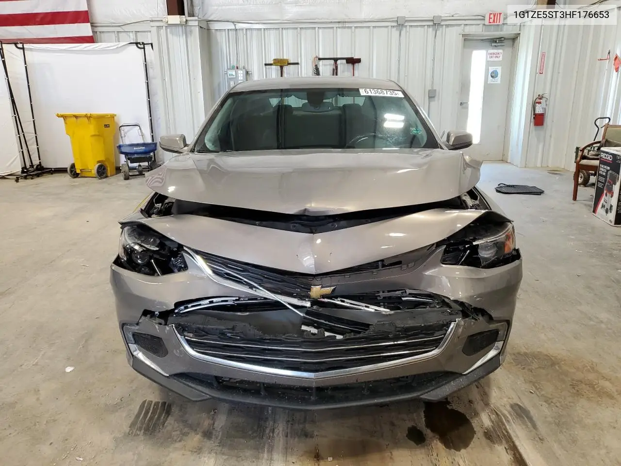 2017 Chevrolet Malibu Lt VIN: 1G1ZE5ST3HF176653 Lot: 61368735