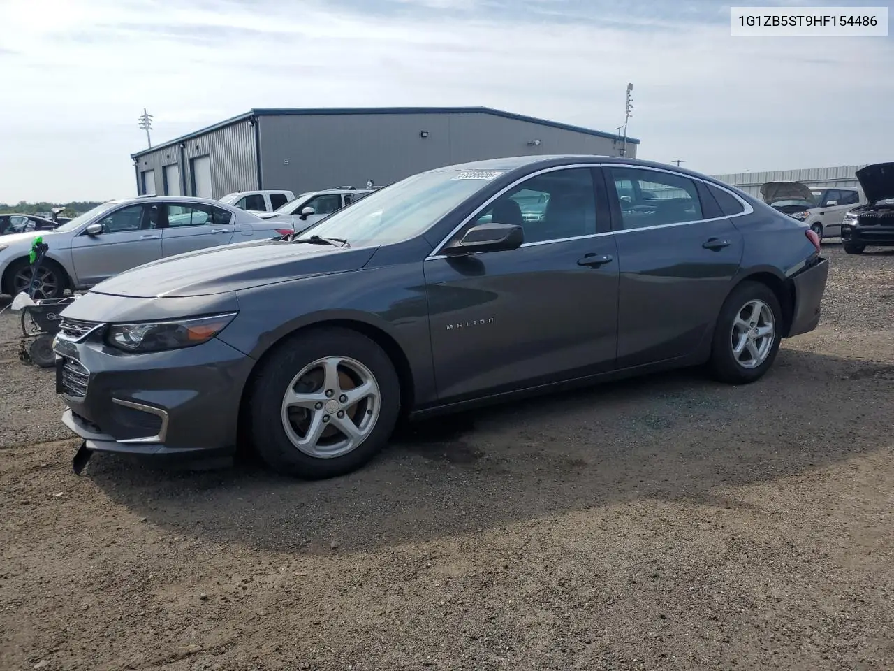2017 Chevrolet Malibu Ls VIN: 1G1ZB5ST9HF154486 Lot: 61856655