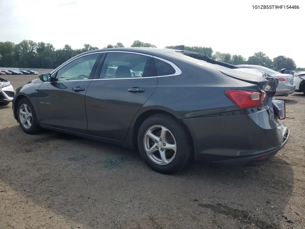 2017 Chevrolet Malibu Ls VIN: 1G1ZB5ST9HF154486 Lot: 61856655