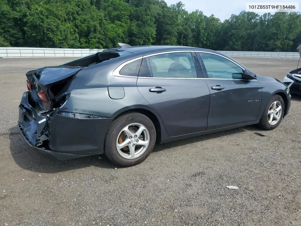 2017 Chevrolet Malibu Ls VIN: 1G1ZB5ST9HF154486 Lot: 61856655