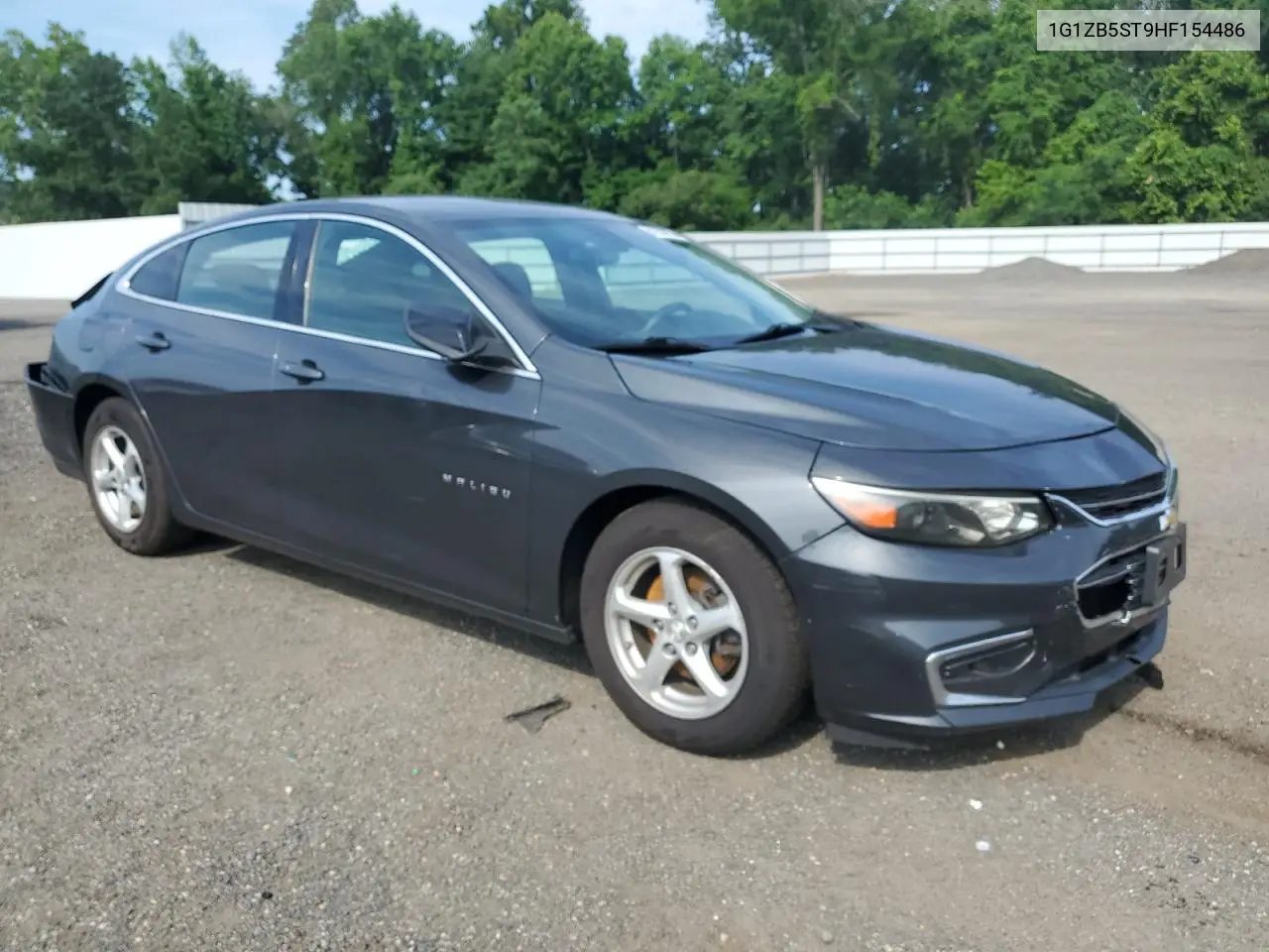 2017 Chevrolet Malibu Ls VIN: 1G1ZB5ST9HF154486 Lot: 61856655