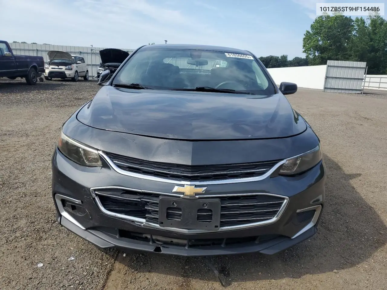 2017 Chevrolet Malibu Ls VIN: 1G1ZB5ST9HF154486 Lot: 61856655