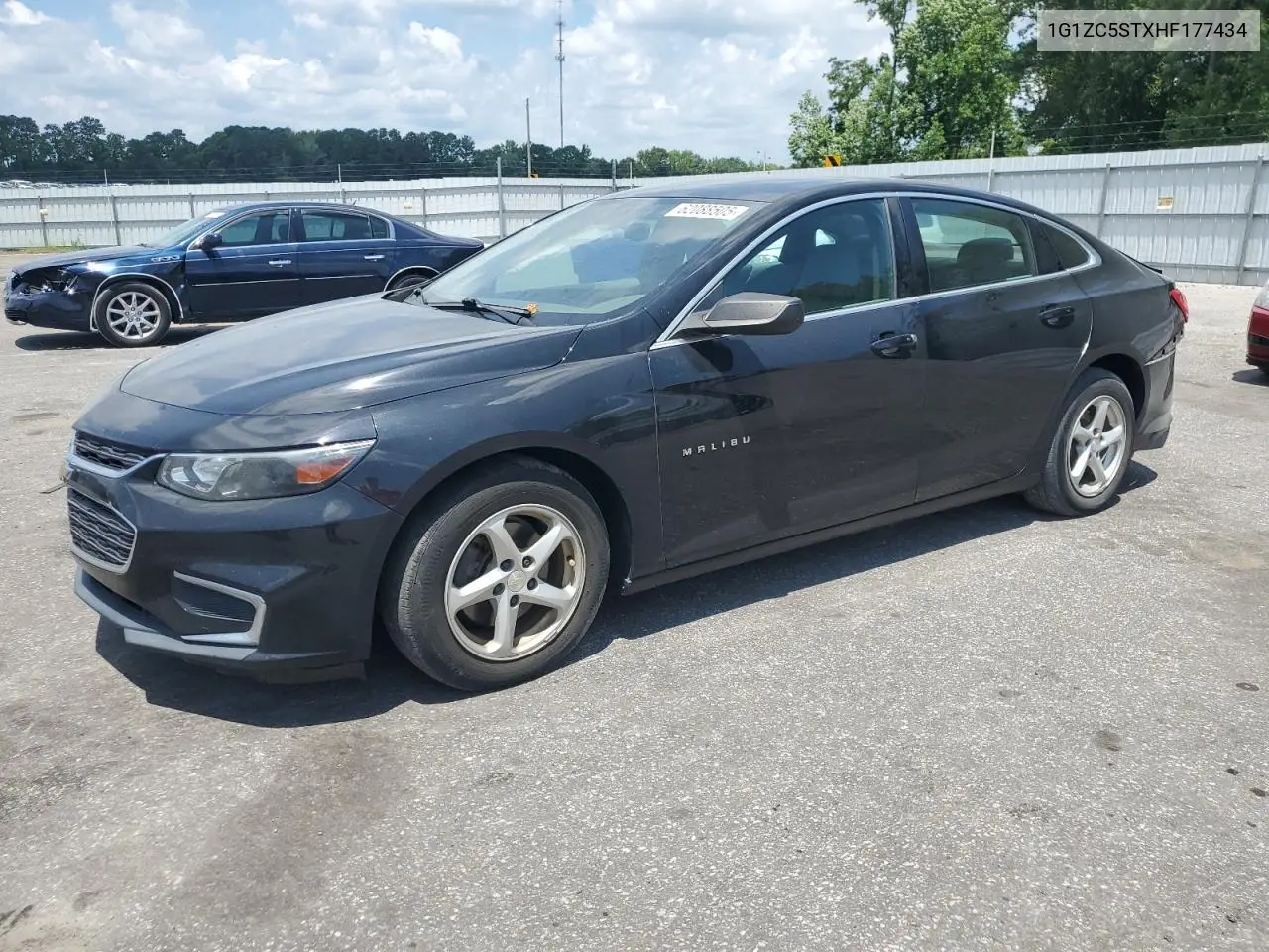 2017 Chevrolet Malibu Ls VIN: 1G1ZC5STXHF177434 Lot: 62088505